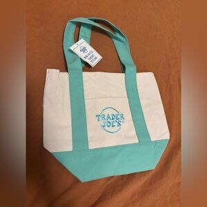 Trader Joe’s Mini Pastel Canvas Tote Bag